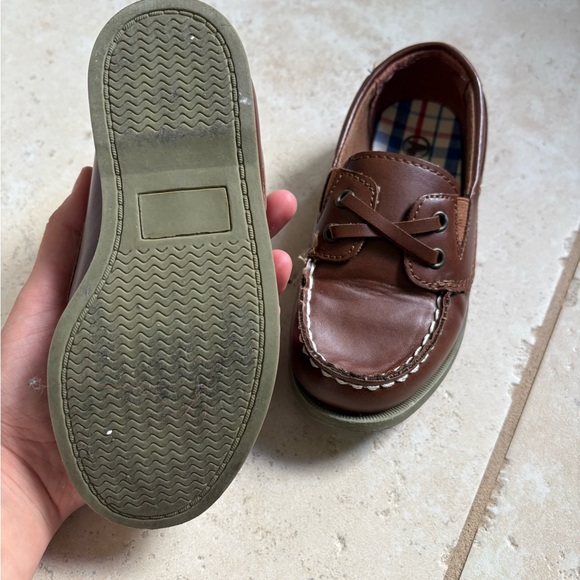 Brown Kids Loafers - Picture 2 of 3